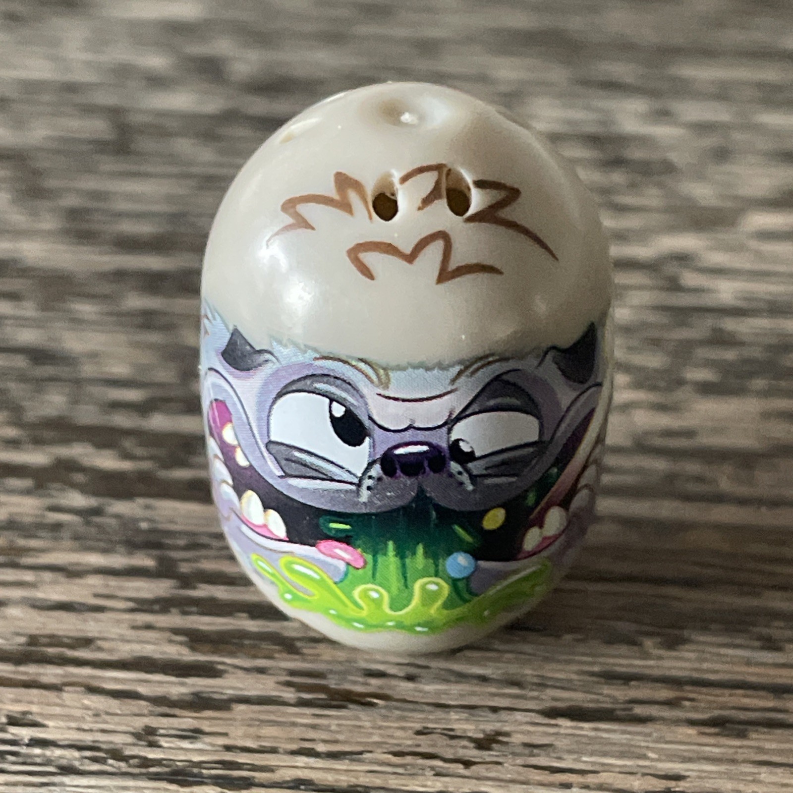 Mighty Beanz Series 1 #22 Pukin Puppy Bean Figure Single One Bean