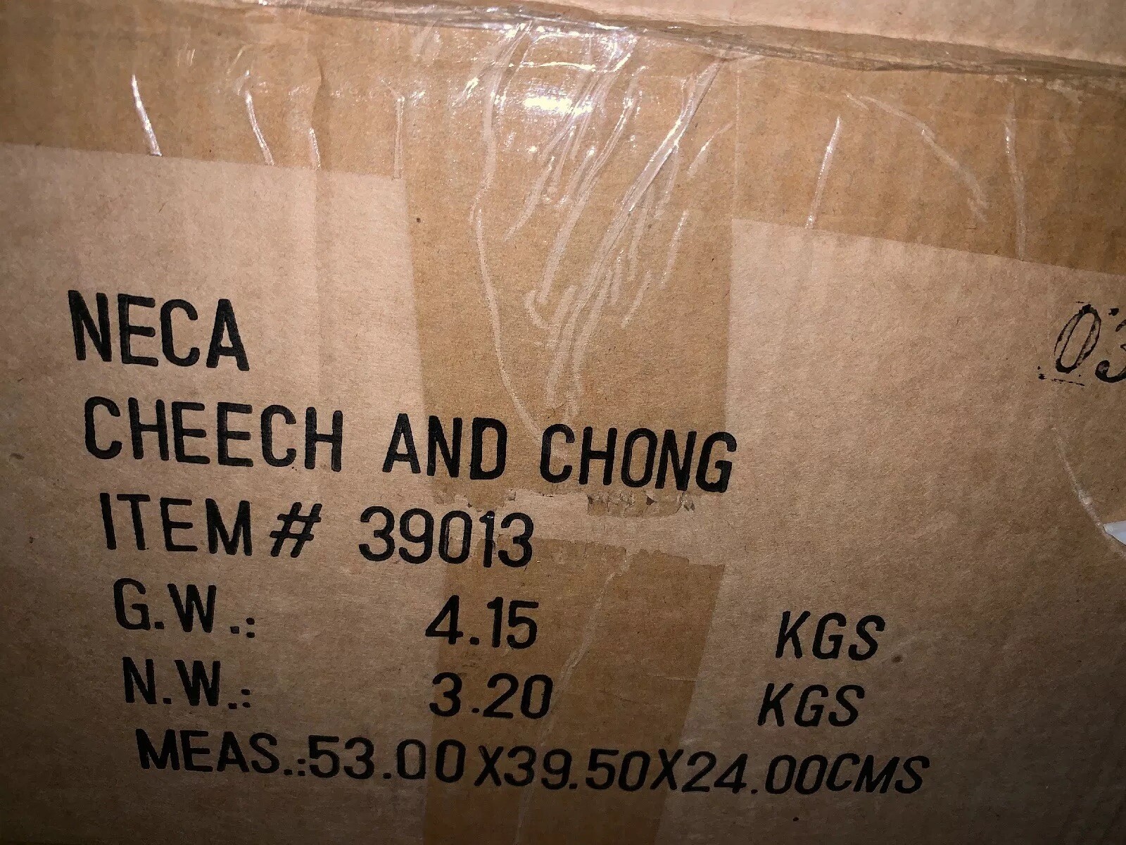 NECA Reel Toys Cheech And Chong Up In Smoke Action Figures Tommy Chong