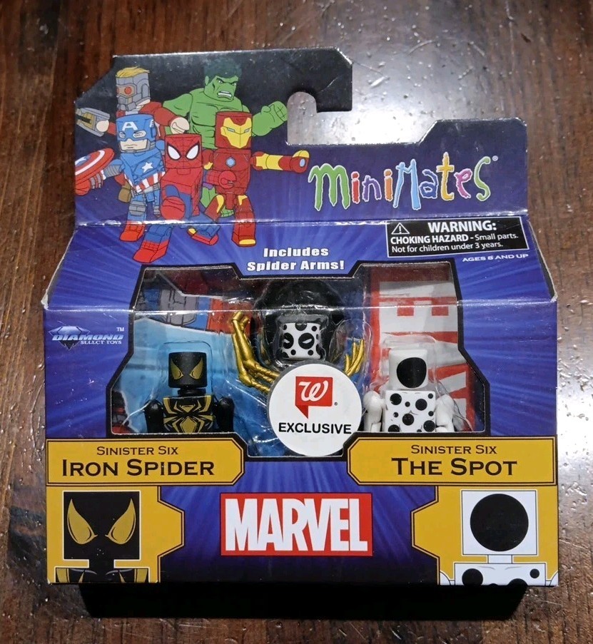 Minimates MARVEL « SINISTER SIX IRON SPIDER & SINISTER SIX THE SPOT »