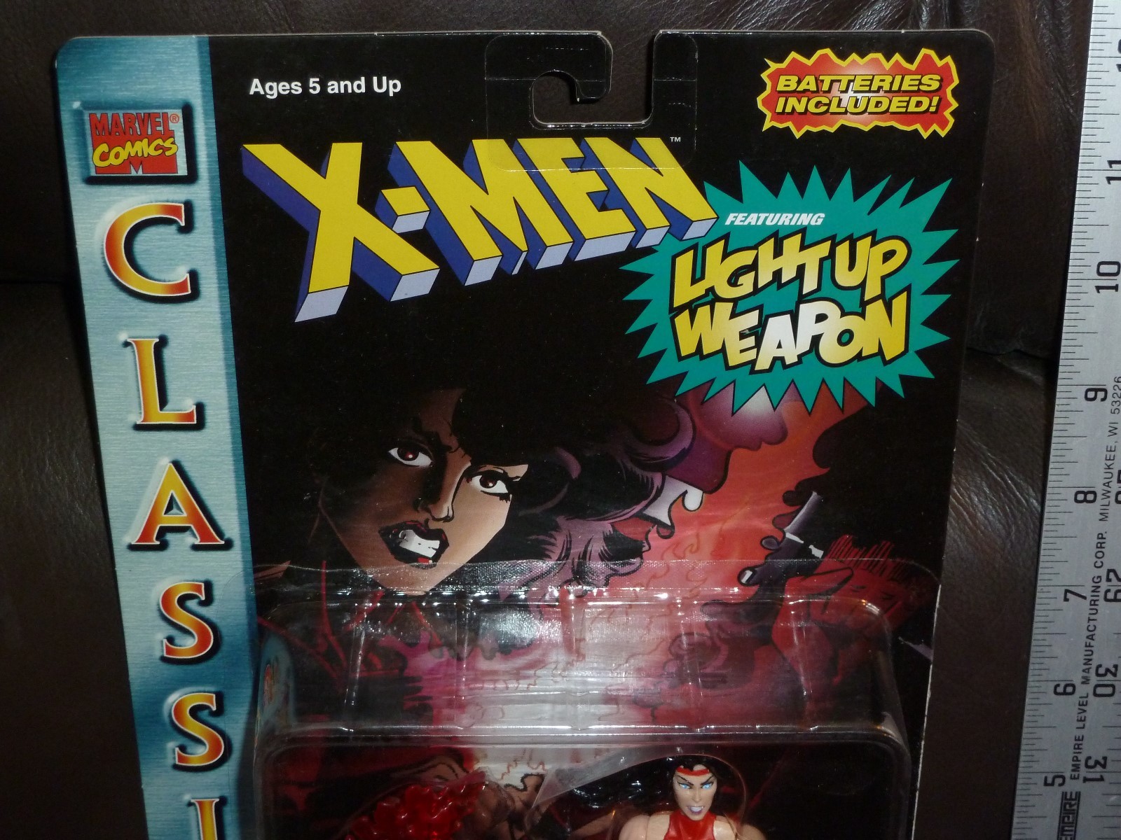 X MEN CLASSICS ELECTRA LIGHT UP NINJA BLADE TOY BIZ 1996