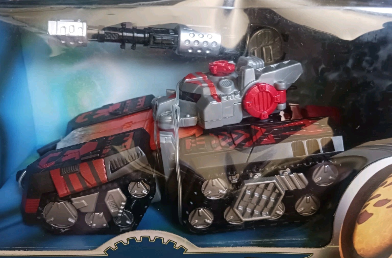 FIGURE TRANSFORMERS BEAST MACHINES HASBRO VEHICON TANKOR TANK NEW