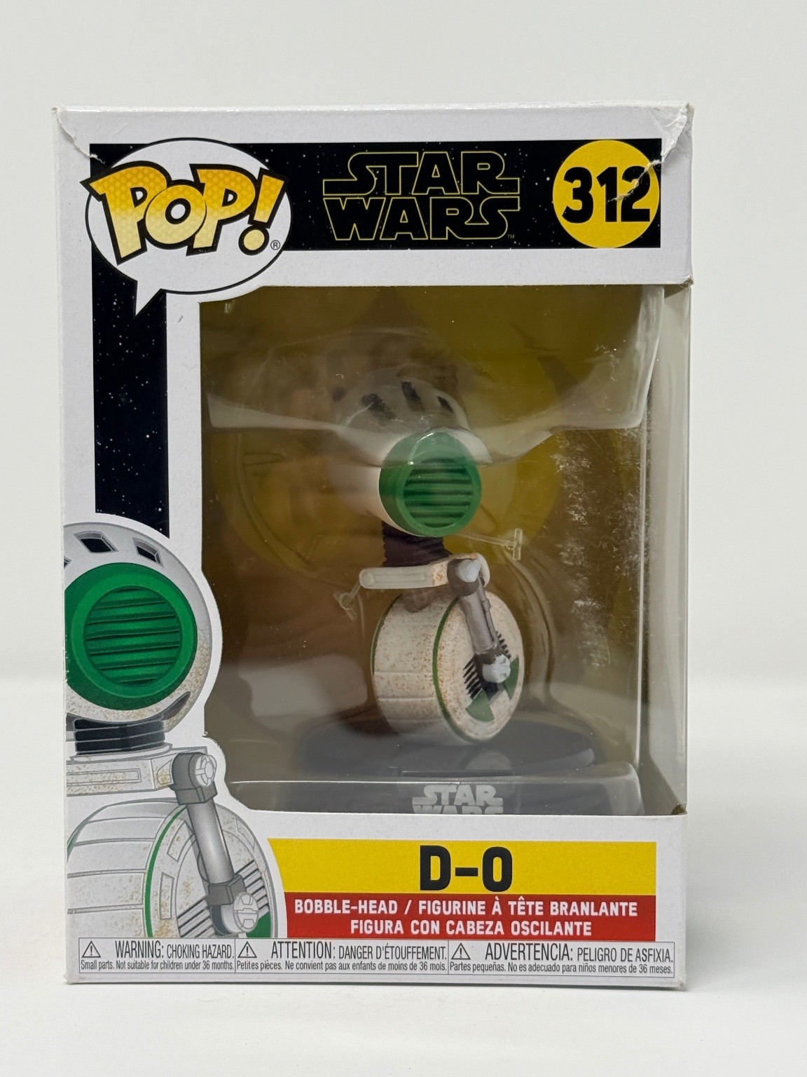 Funko Pop! D-O Star Wars Vinyl Figure Bobble-Head #312 Collectible