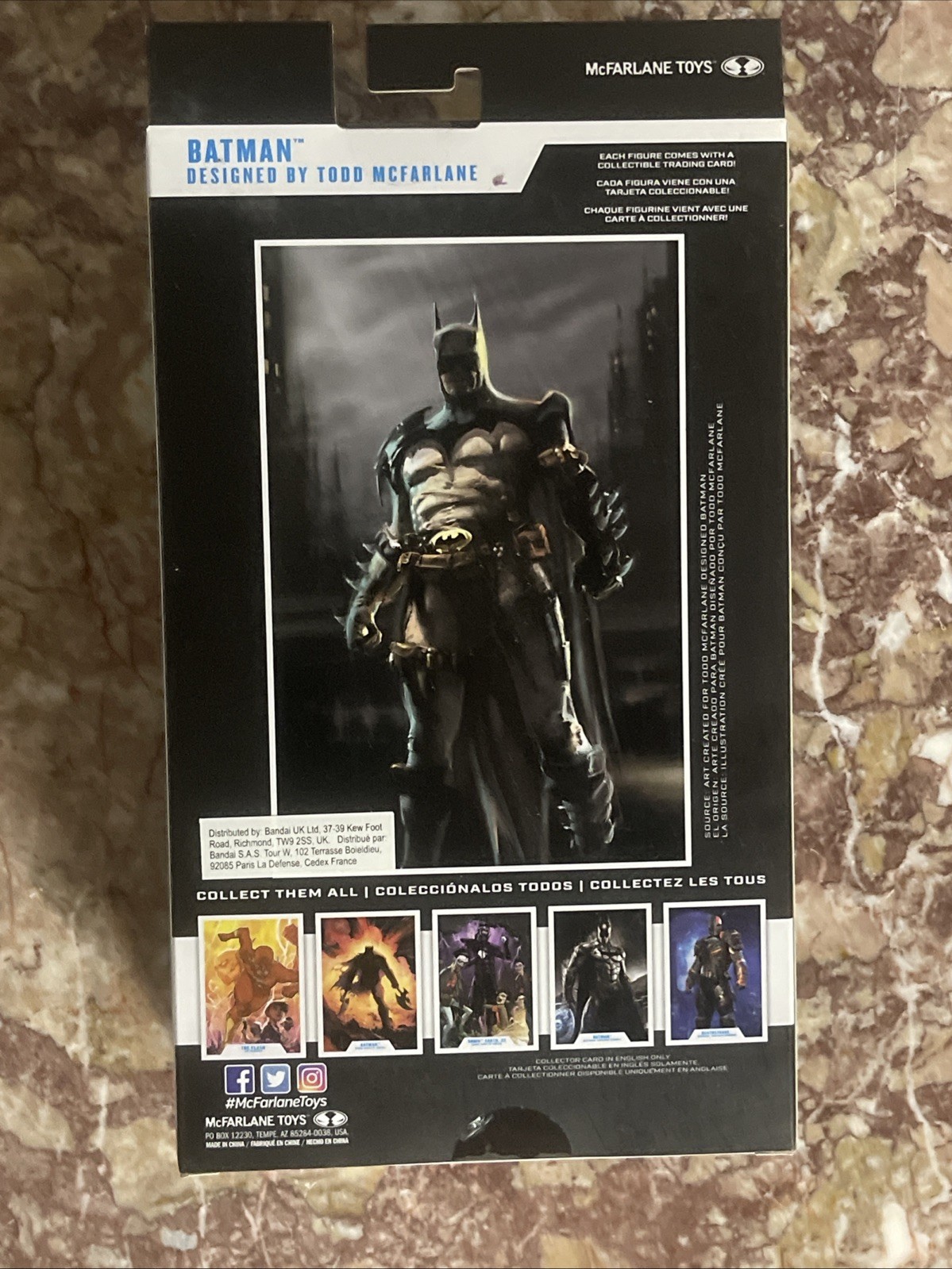 BATMAN Todd McFarlane Gold Label Collection DC Multiverse Walmart Exclusive NEW
