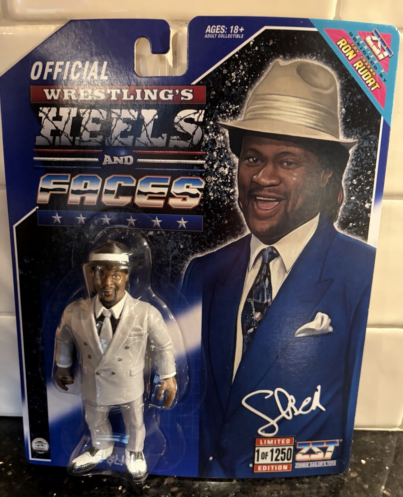 Slick (Gray Suit) Zombie Sailor Toys Heels and Faces Figure WWE WWF