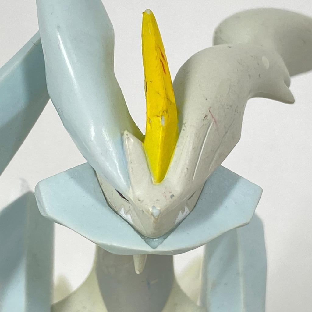 Pokemon WHITE KYUREM sofubi figure 8 inches TOMY Nintendo JAPAN IMPORT 1