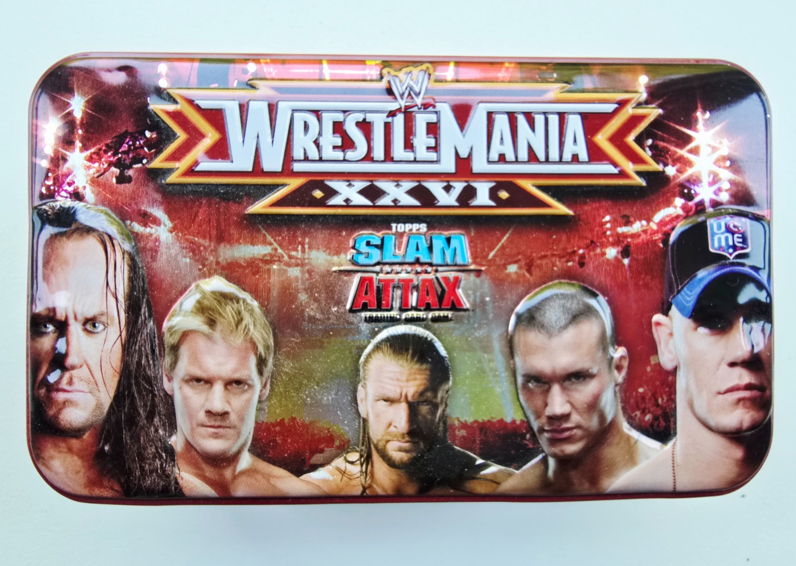 WWE 2010 Heritage SLAM ATTAX WRESTLEMANIA XXVI Cards complete set with TIN