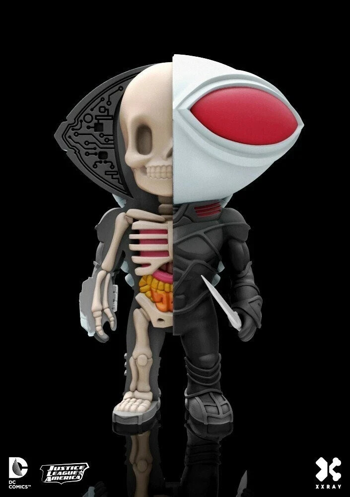 DC XXRAY JLA BLACK MANTA 4&Prime; Dissected Vinyl Art Figure
