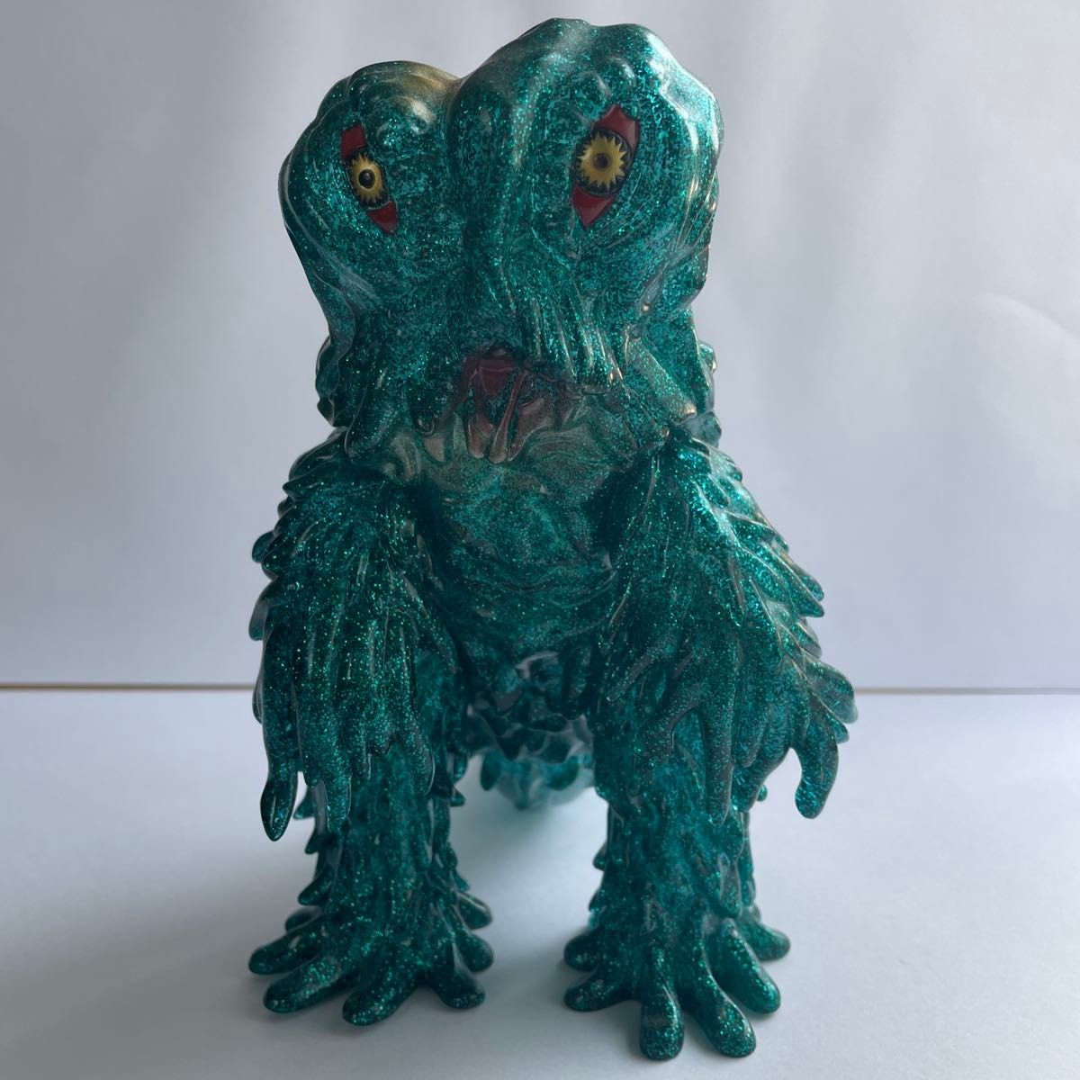 Marusan Hedorah Glitter Green Sofubi Vinyl Kaiju Figure Rare Japan