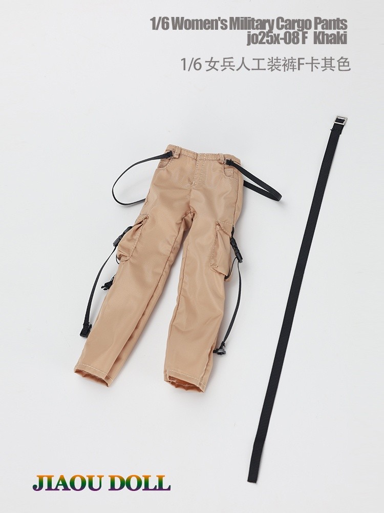  » JO25X-08 1/6 Cargo Pants & Belt Fit 12 » Action Figure »