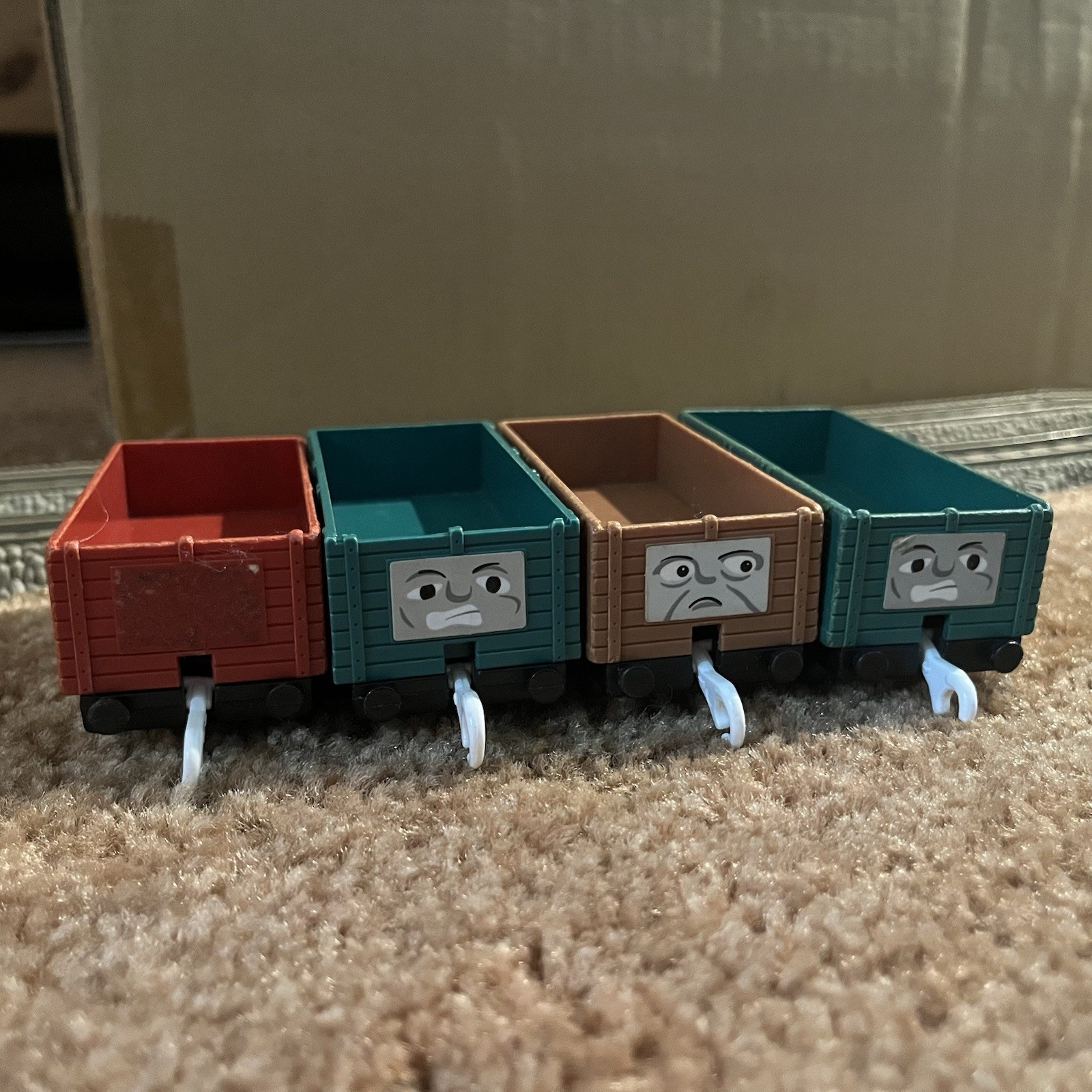 IMPORT! Brown, Green, & Red Troublesome Trucks Thomas & Friends Plarail TOMY