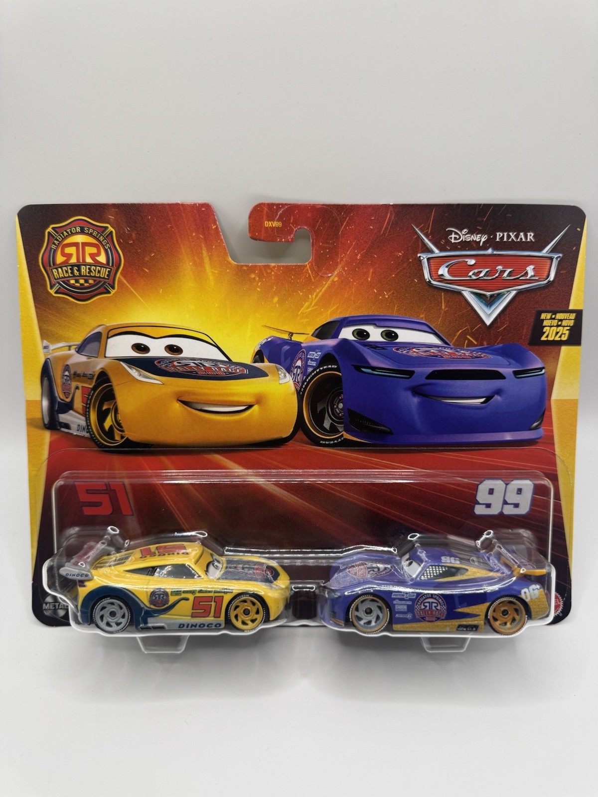 DISNEY PIXAR CARS RADIATOR SPRINGS RACE & RESCUE CRUZ RAMIREZ & DANNY SWERVEZ