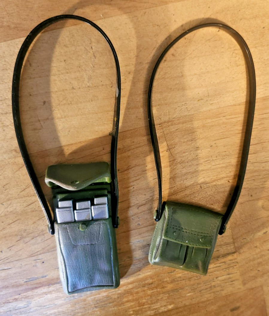 21st Century 12&Prime; GI JOE WW2 Grease Gun Ammo Bag & Shoulder Bag