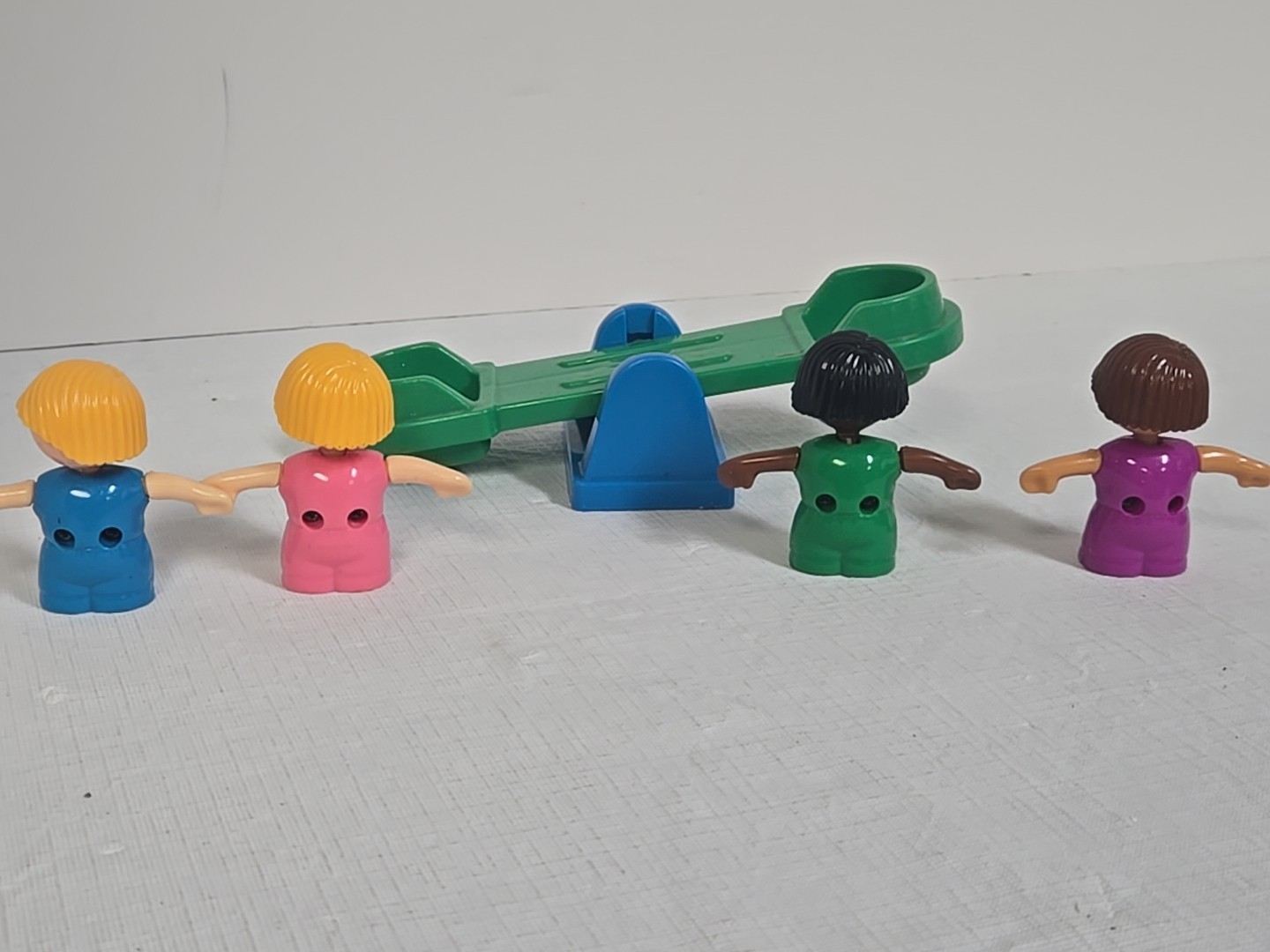 Barney Dinosaur School House Playground Replacements 1993 4 Kids Seesaw