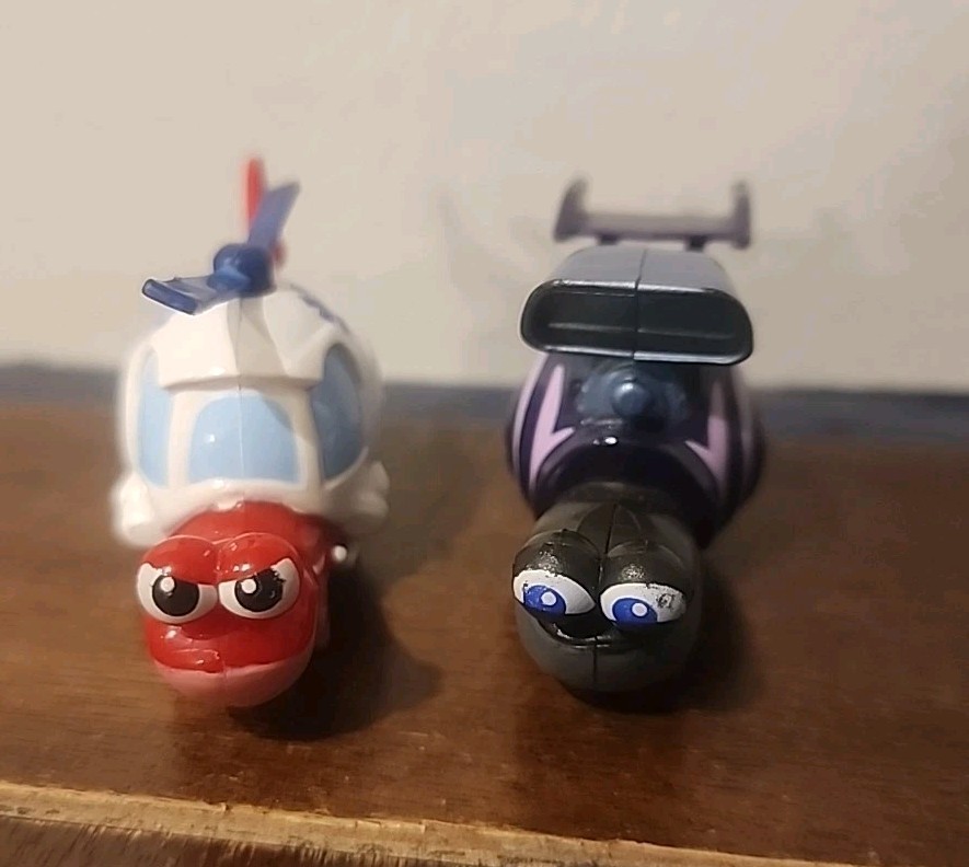 Turbo Dream Works Movie Snail Racers & Race Car Lot Roller Toys Whiplash