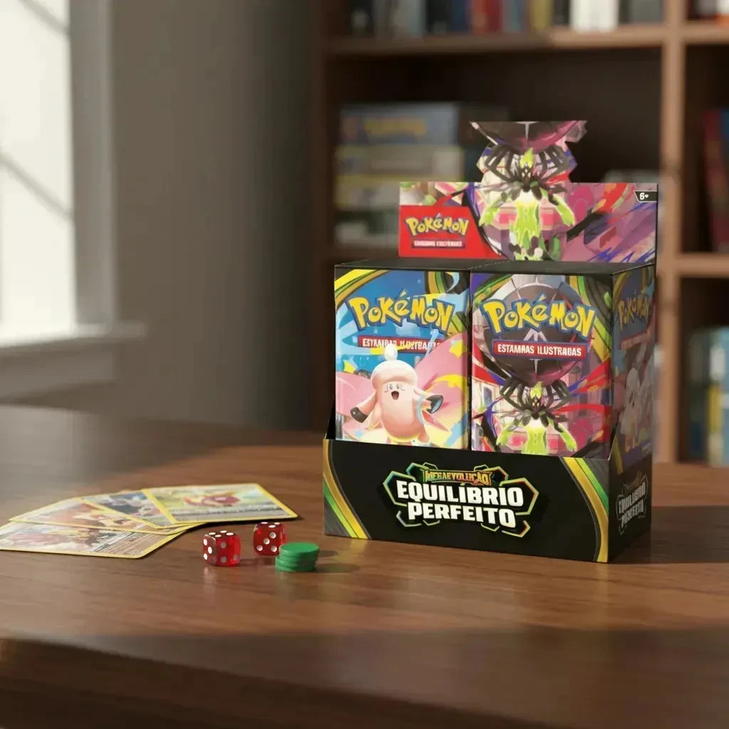 Pokemon Perfect Order Equilibrio Perfeito Booster Box Brazilian Game 216 Cards