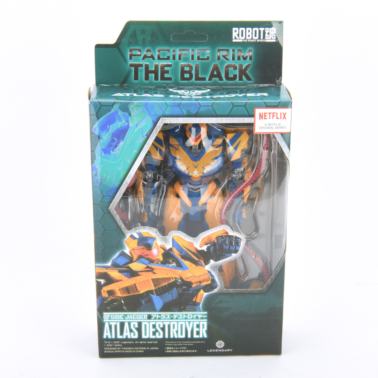 Pacific Rim The Black Side Jaeger Atlas Destroyer 6.5&Prime; Action Figure Toy NEW BOX