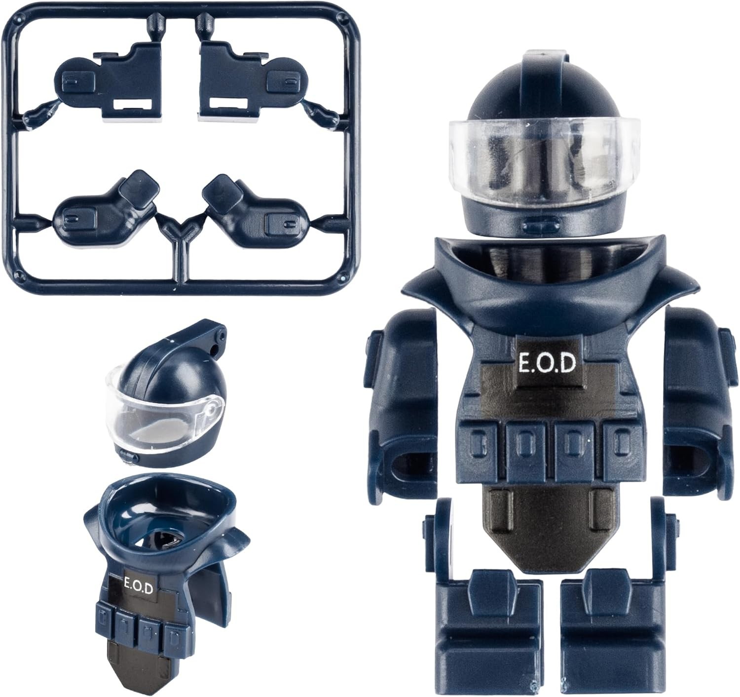 Durable Dark Blue E.O.D Suit Toy – Lightweight Miniature for Kids & Collectors