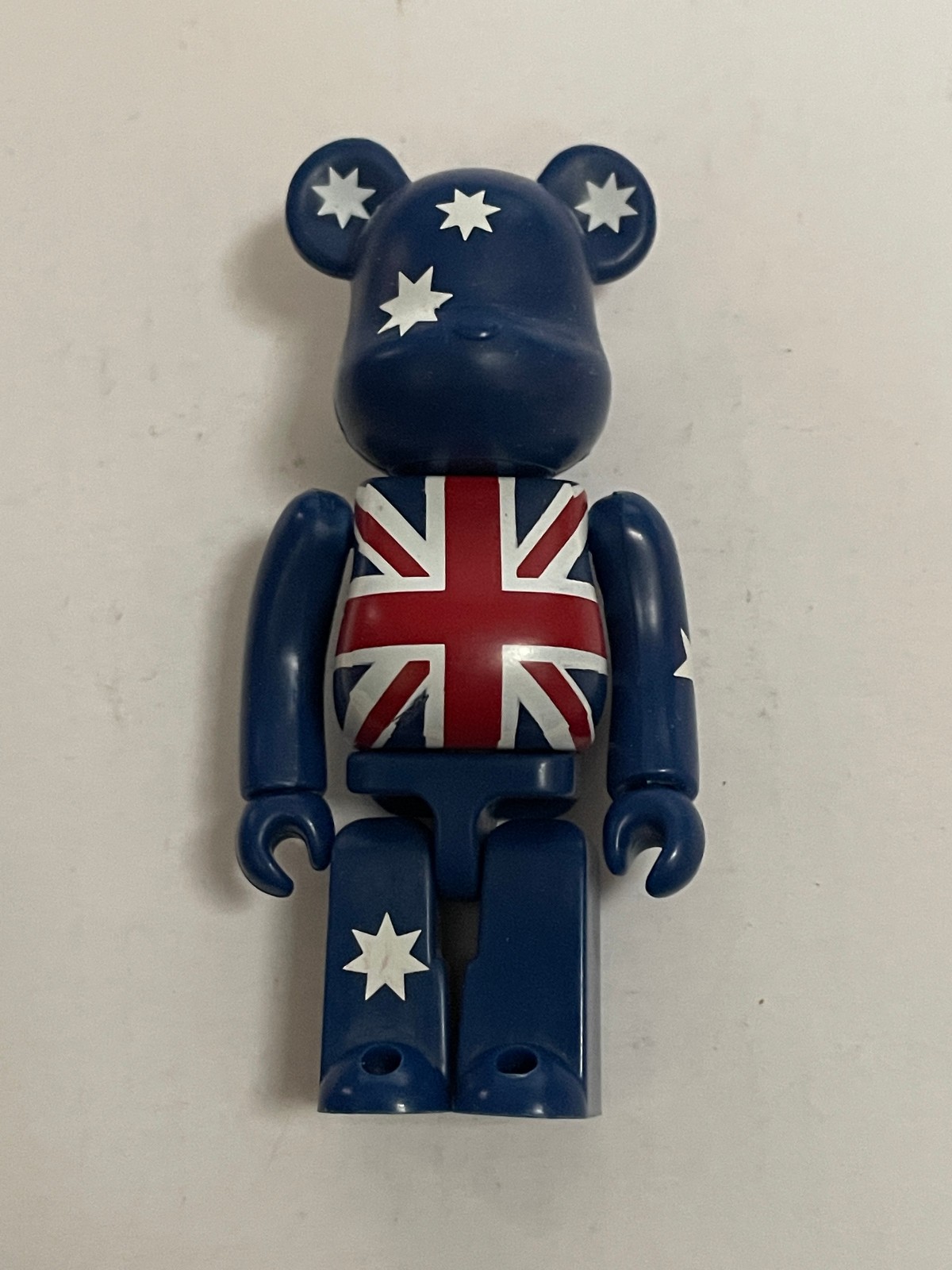 VINTAGE 2003 Medicom Toy BE@RBRICK Series 7 FLAG AUSTRALIA 100% Figure S7 Rare