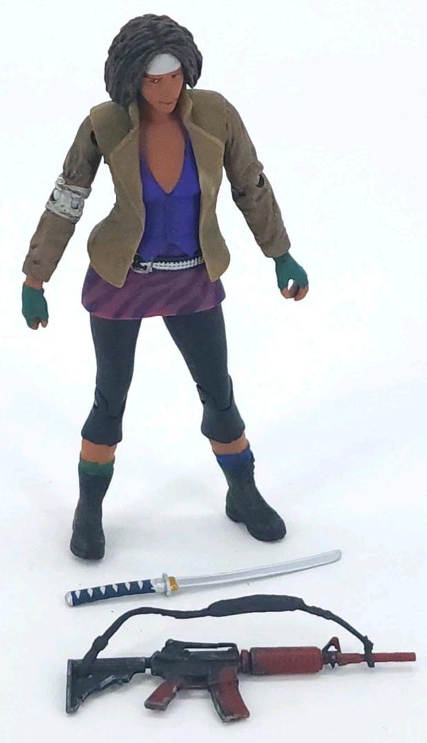 Walking Dead Mcfarlane Toys Comic Book Series 1 Michonne Action Figure