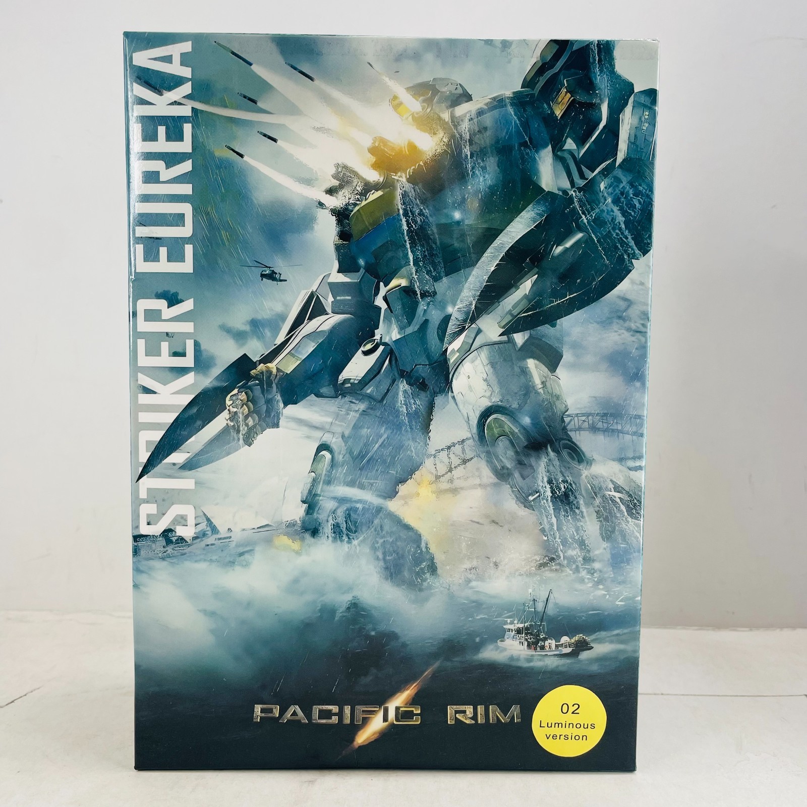 Crimson Typhoon Jaeger 7&Prime; Movable Action Figure Toy Statue Pacific Rim Gift Box