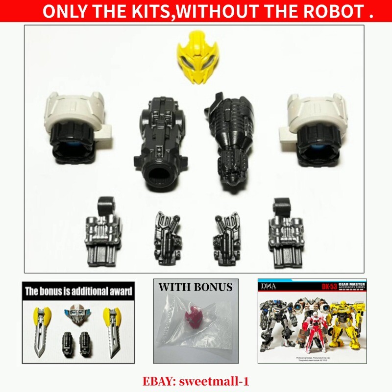 WITH BONUS! DNA DK-53 Upgrade Kit For SS105 MIRAGE SS108 WHEELJACK SS100 BEE