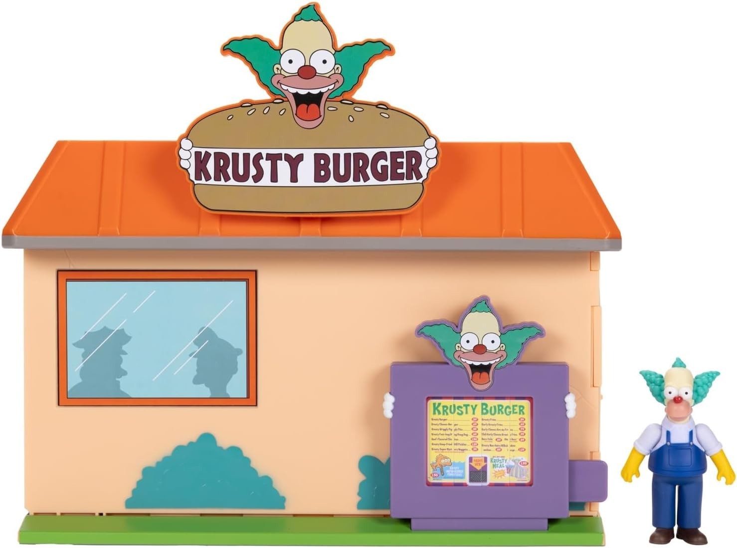 Krusty Burger Diorama from The Simpsons: A Fun Playset for Ages 4 and Up