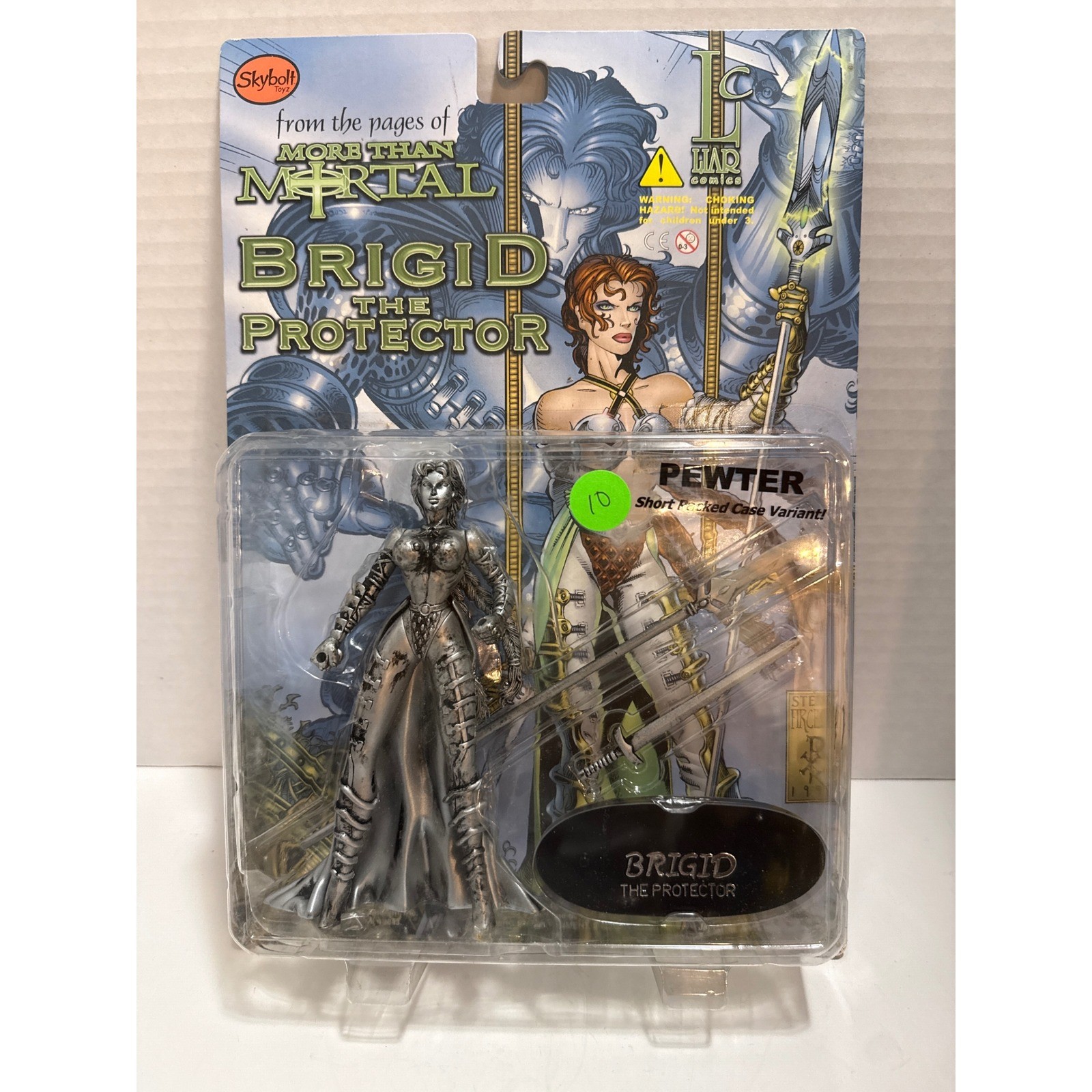 Skybolt Toyz More Than Mortal Brigid The Protector Pewter Variant Action Figure
