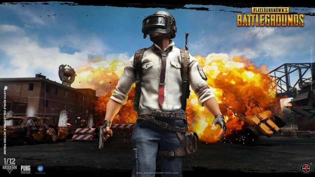 Soldier Story SSG-001 PUBG PlayerUnknown&rsquo;s Battlegrounds 1/12 Action Figure Gift