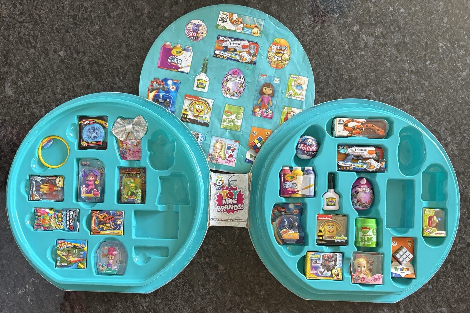 Zuru TOY Mini Brands Series 1 Collector&rsquo;s Case w/23 of 30 Minis