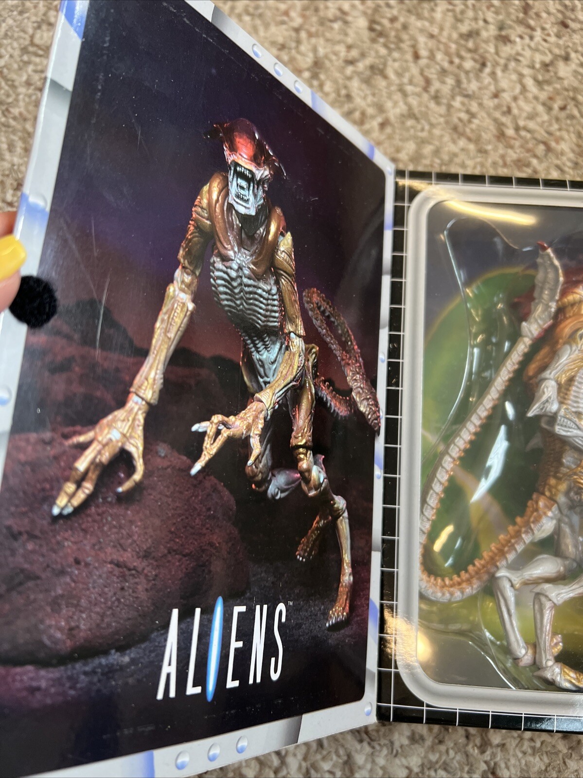 ULTIMATE PANTHER ALIEN Aliens Kenner Tribute 7&Prime; Scale Action Figure Neca 2022