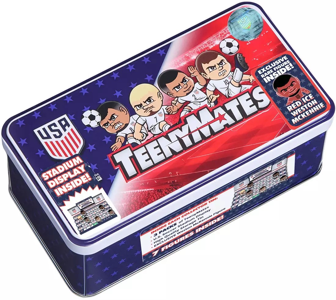 TeenyMates USA Mens Soccer Tin