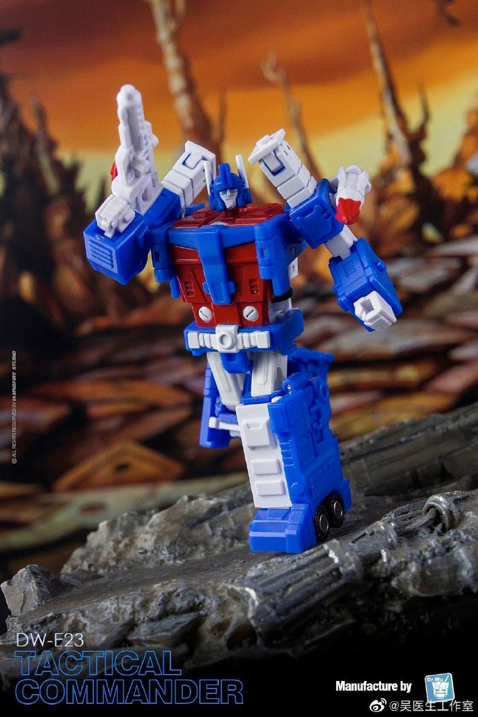 DR. WU DW-E23 Tactical Commander MINI Magnus E23T/E23D/E23B/E23P 6cm Figure