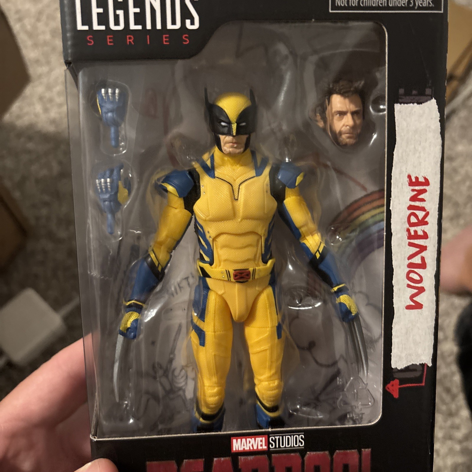 HASBRO MARVEL LEGENDS DEADPOOL & WOLVERINE – WOLVERINE 6&Prime; ACTION FIGURE New