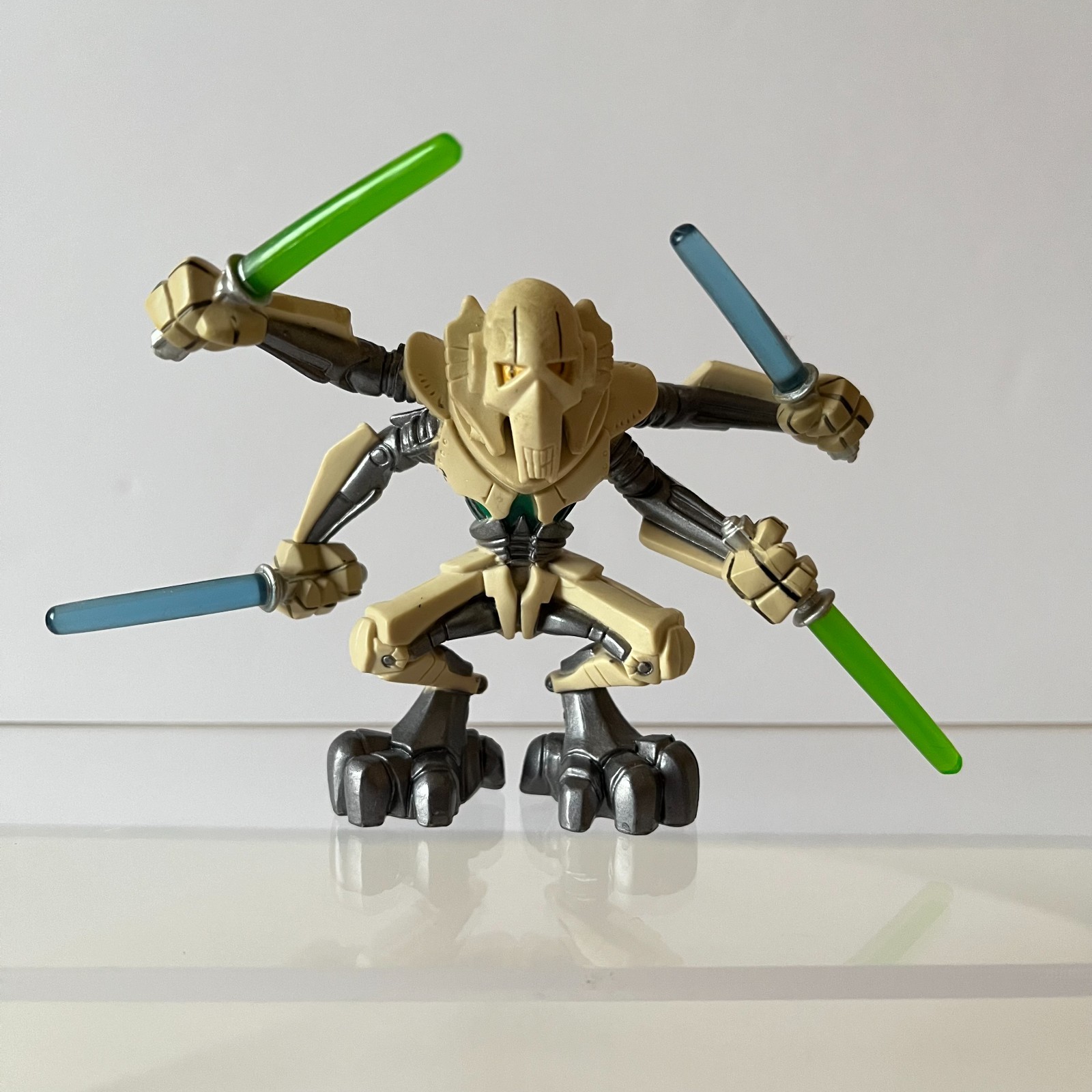 Hasbro Star Wars Galactic Heroes GENERAL GRIEVOUS Action figure w/4 lightsabers