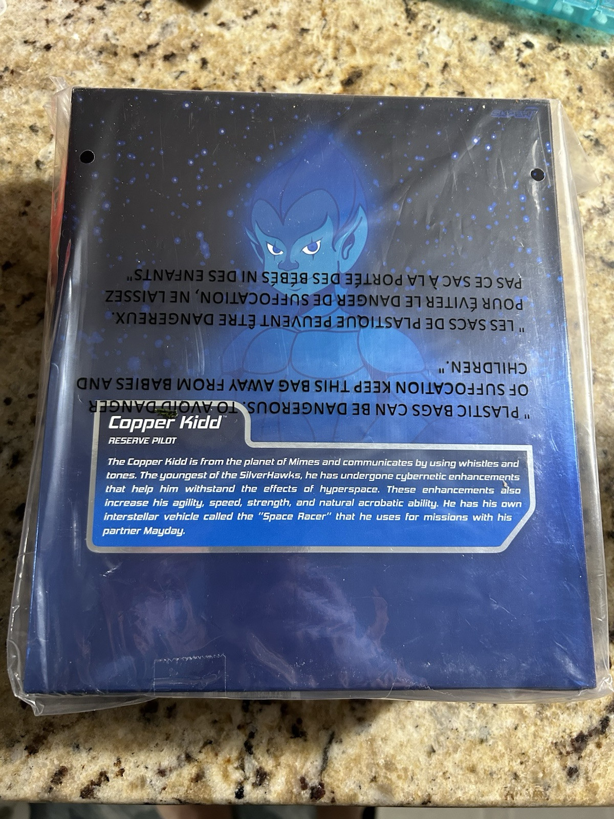 Super 7 Silverhawks Copper Kidd Wave 5 Cartoon Accurate 2024 – NEW – IN HAND
