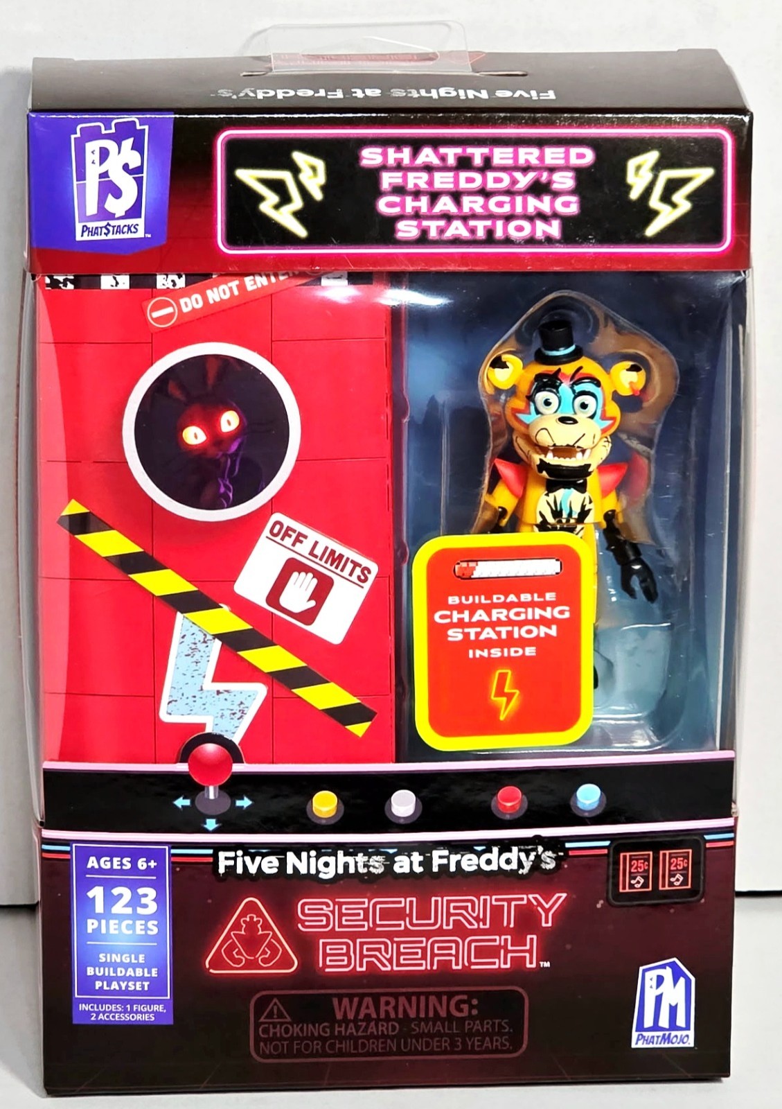 Five Nights At Freddy’s Security Breach SHATTERED FREDDY’S CHARGING STATION Rare
