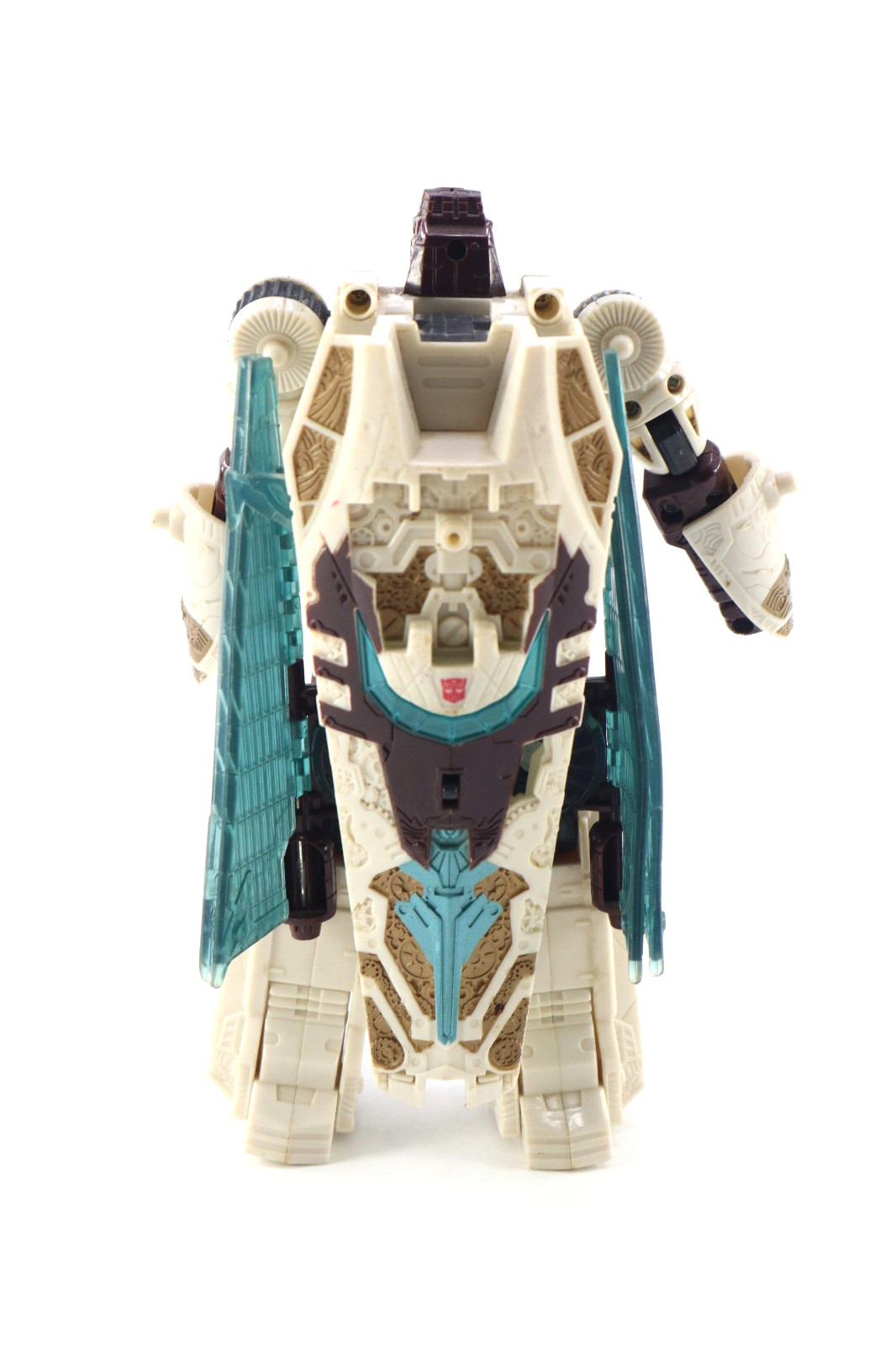 2005 Transformers Cybertron Voyager Class Vector Prime Figure Incomplete