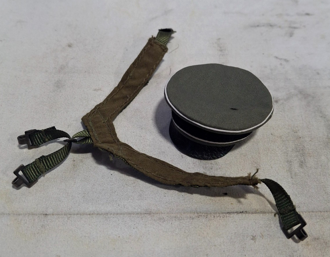 21st Century Toys 1/6 Scale WWII German Officer Cap & Belt for 12&Prime; Figure JM-948
