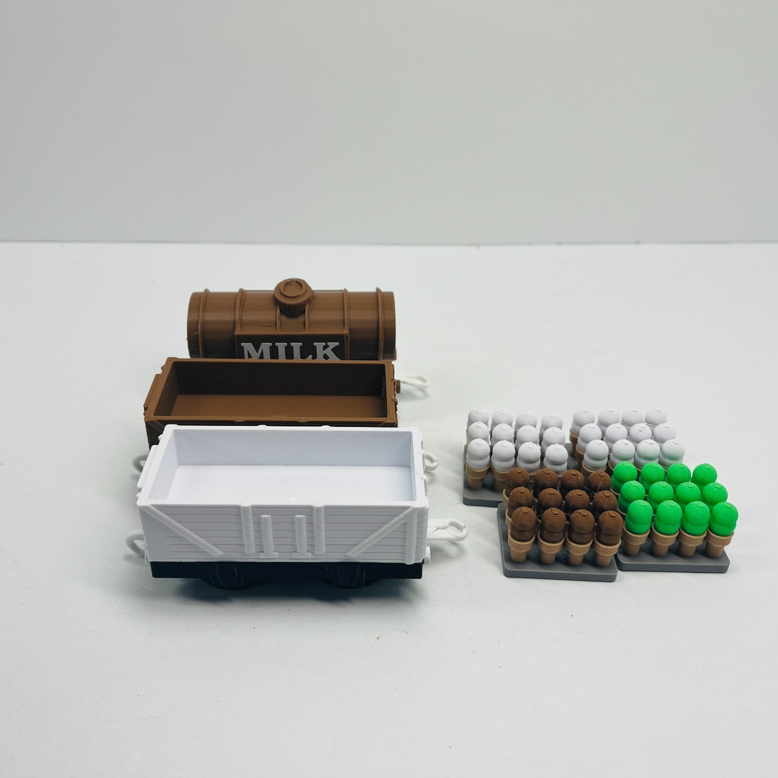 Trackmaster Custom Troublesome Cargo Ice Cream Train – Thomas & Friends