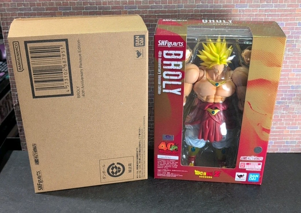 S.h.Figuarts Bandai 40th Anniversary Reissuen BROLY « NEW » « US SELLER »