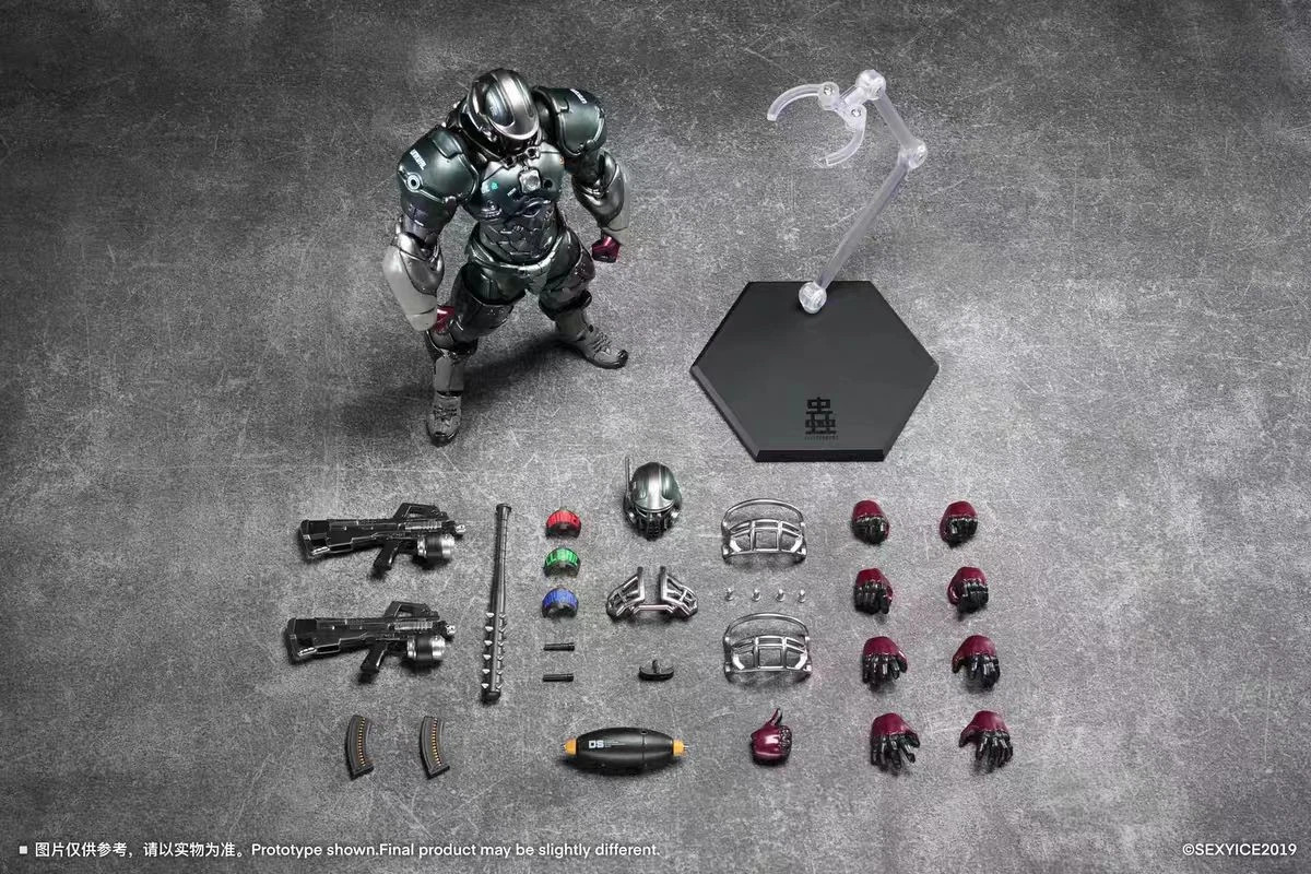 New SEXYICE2019 Studio VERMIN UNKVAL Viper Strik Team 1/12 Action Figure In Hand