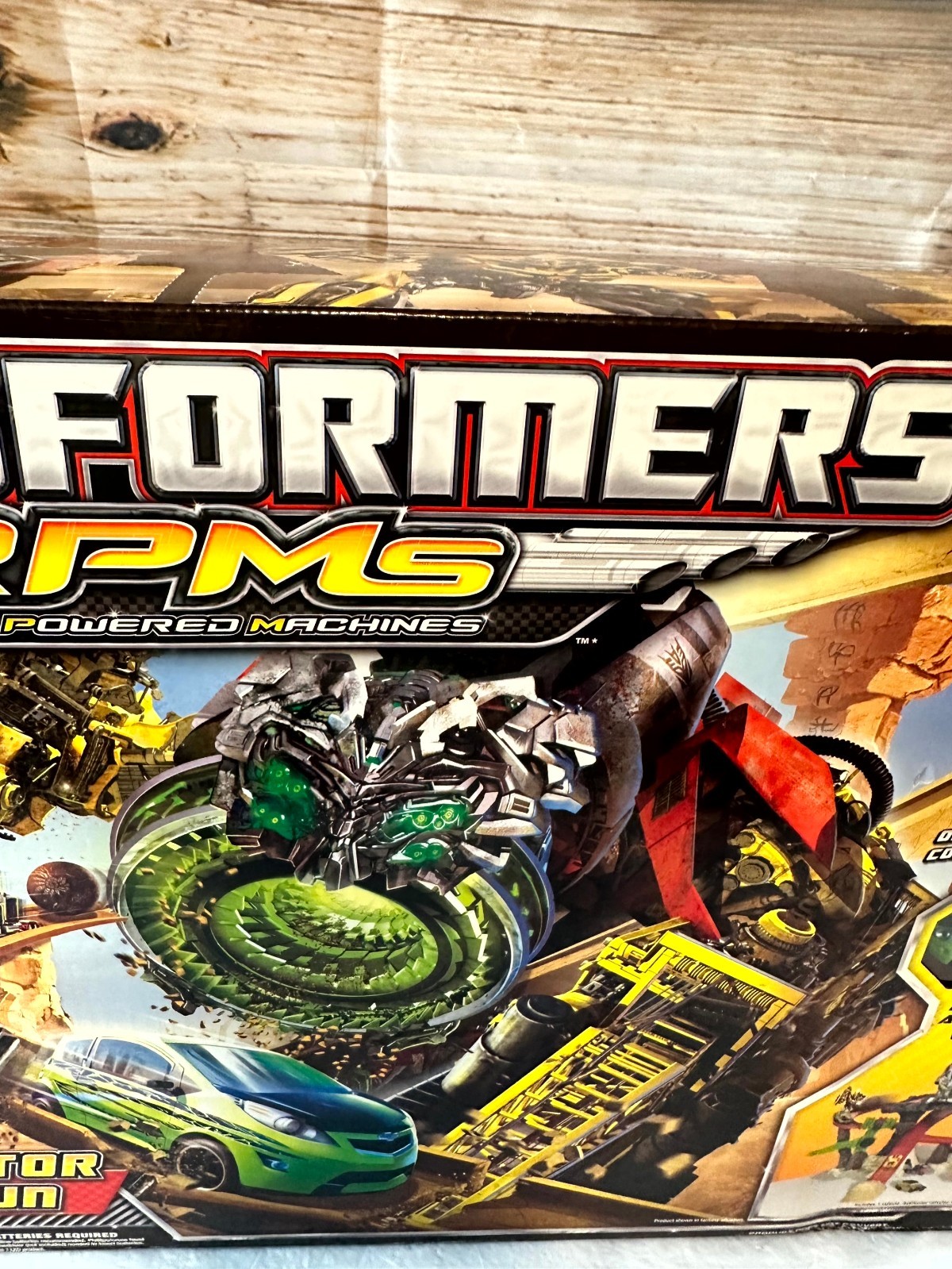 2009 Transformers RPMs Constructicon Devastator Showdown Track Set Hasbro Sealed