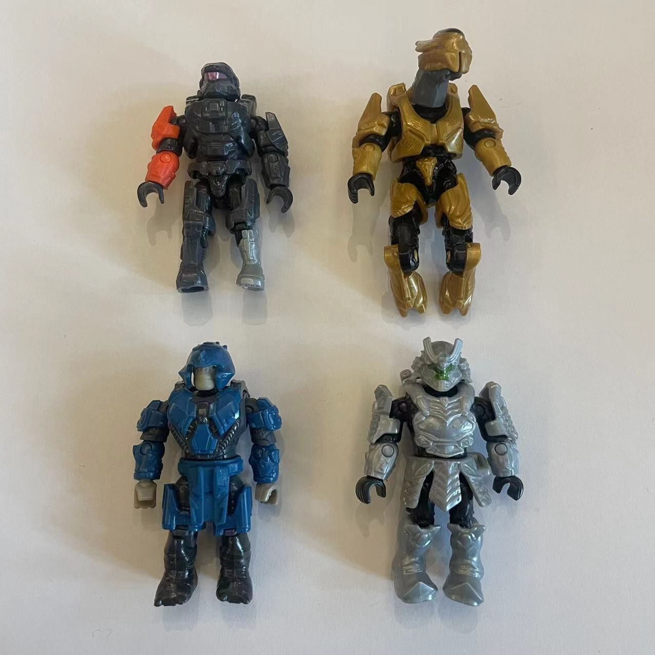 Mega Construx halo ELITE ULTRA SPARTAN ANUBIS YOROI BRUTE WARRIOR FROM HKT17
