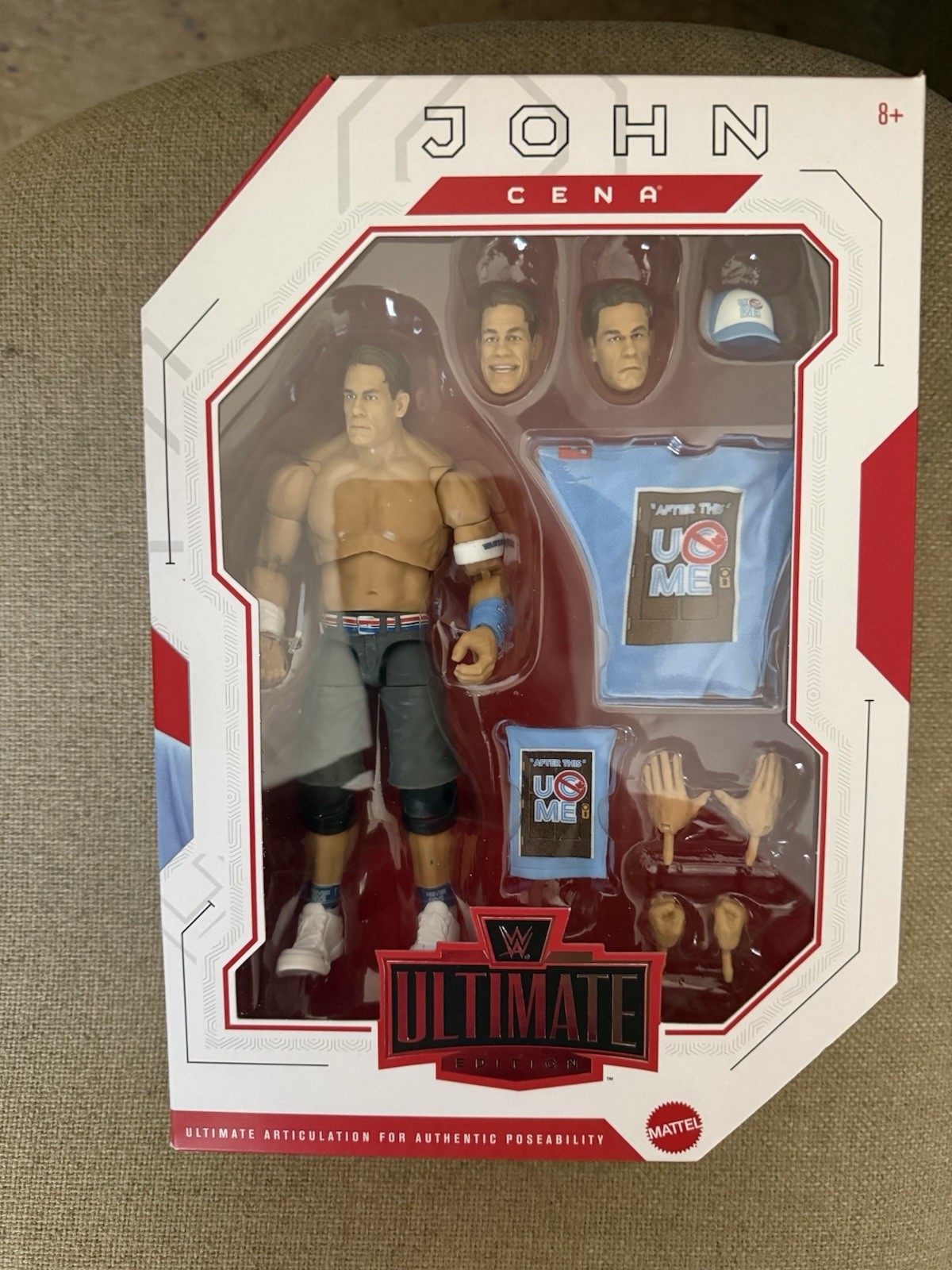 WWE Ultimate Edition 31 John Cena 6&Prime; Action Figure U Can&rsquo;t See Me Shirt IN STOCK