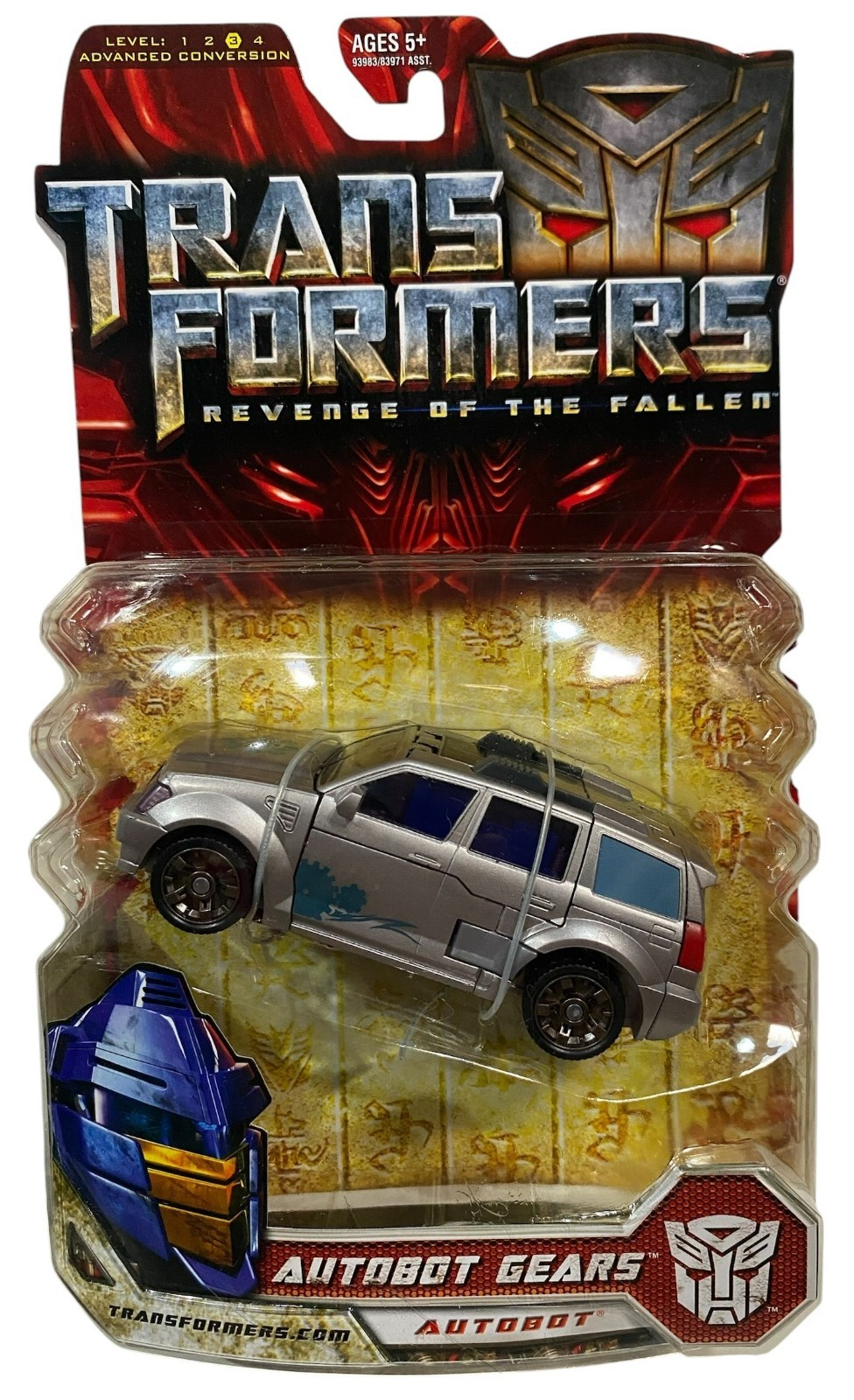 Transformers Revenge of the Fallen Autobot Gears Action Figure NEW 2009