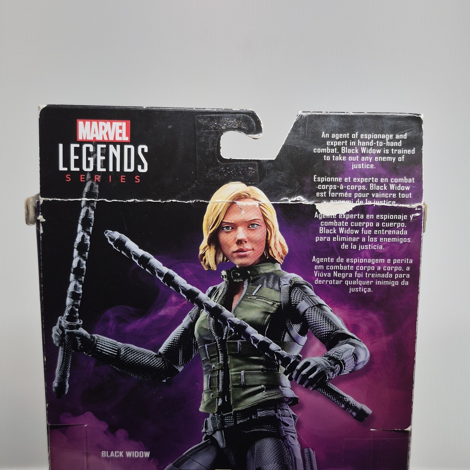 Hasbro MARVEL LEGENDS Avengers Infinity War Black Widow Action Figure New Sealed
