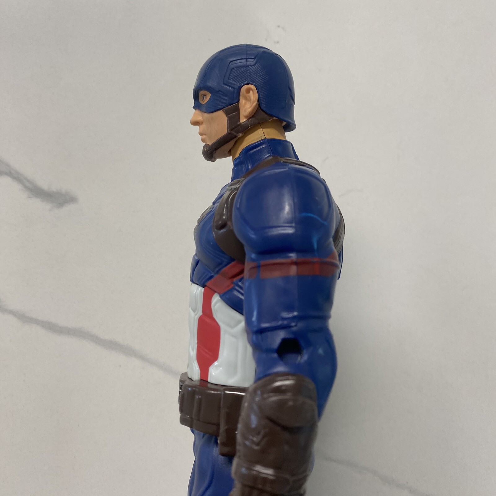 Marvel Captain America Talking 12&Prime; Action Figure 2015 Hasbro No Shield C-001C