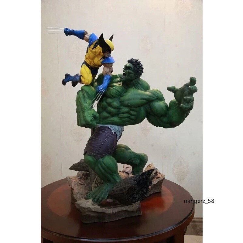US STOCK Hulk VS. Wolverine 13 » Figure Statue Model Toy Collection Gift PVC New