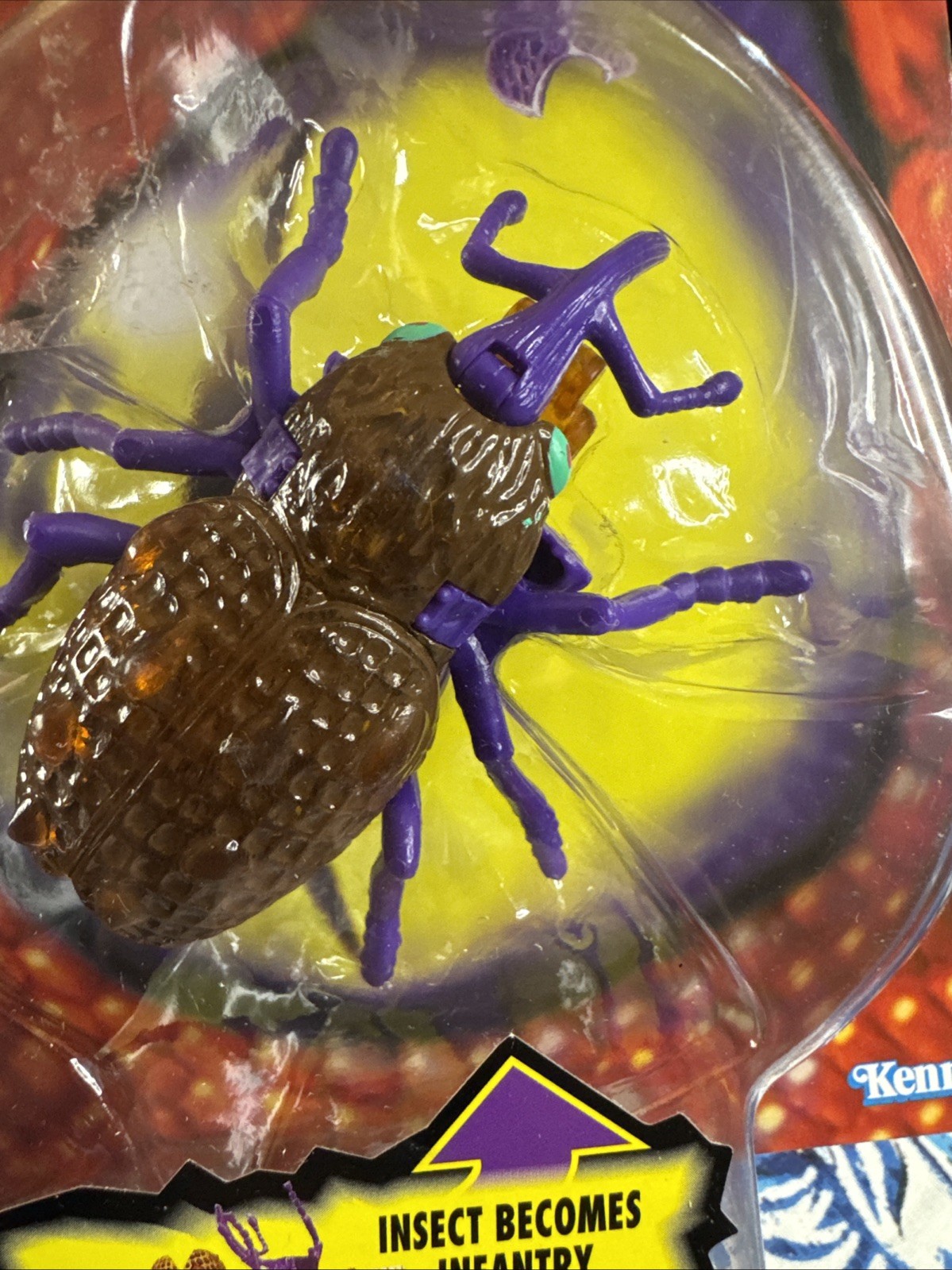 Beast Wars Transformers Drill Bit Evil Predacon 1996 New Sealed Action Figure