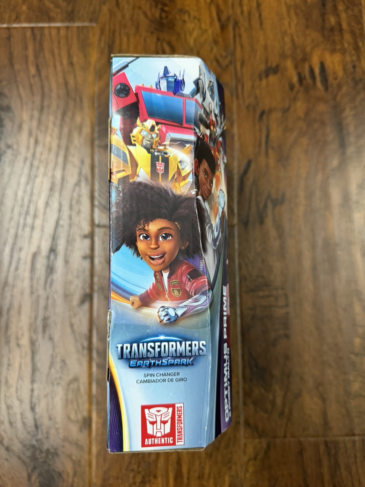 Transformers EarthSpark Spin Changer Optimus Prime & Robby Malto NEW